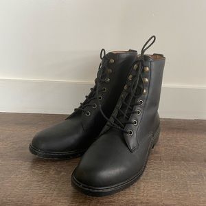 Madewell Kellie Lace up boot